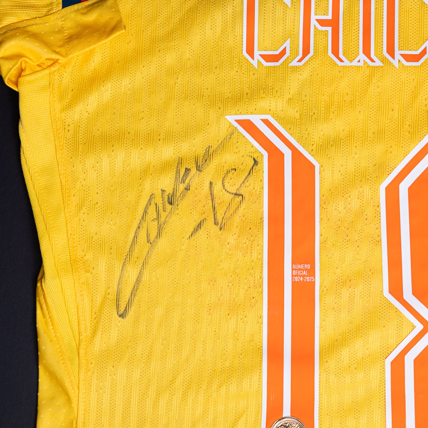 Jersey Firmado Cristian Calderón - Club America